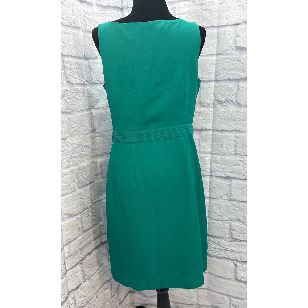 Banana Republic Green Sleeveless Dress Size 10 - Picture 3 of 7
